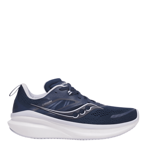 Saucony Shoes Saucony Women's Omni 22 Running Shoes in Navy/Aster AW25 - Up and Running