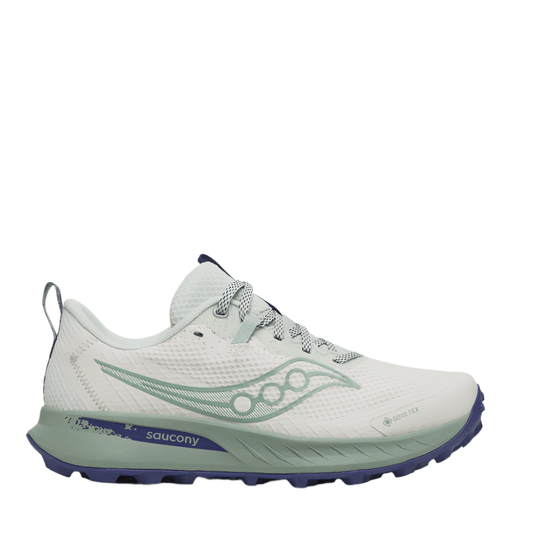 Saucony Shoes Saucony Women's Peregrine 15 GTX Trail Running Shoes in Quartz/Mist AW25 - Up and Running