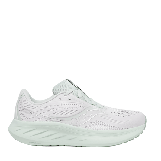 Saucony Shoes Saucony Women's Ride 18 Running Shoes in Fog/Mist AW25 - Up and Running