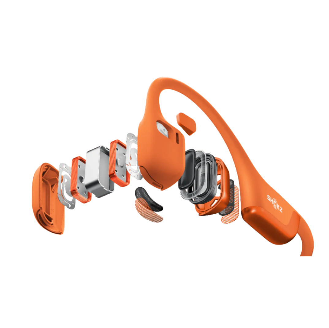 Shokz Electronics Shokz Openrun Pro 2 in Orange - Up and Running