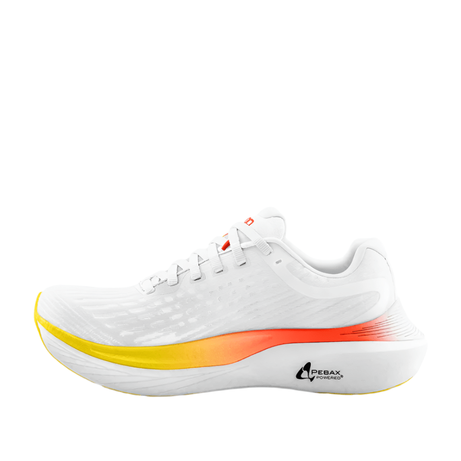 Topo Shoes Topo Men's Specter 2 Running Shoes in White/Sunset SS25 - Up and Running