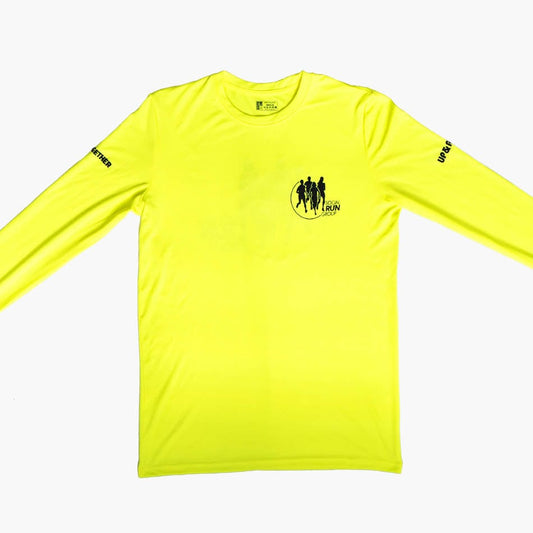 Up & Running Clothing XXS Unisex Social Run Group Long Sleeve Tee - Up and Running